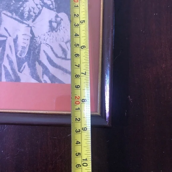 Vintage Picture Of “John The Baptist”. 7”x9” - Picture 4 of 5